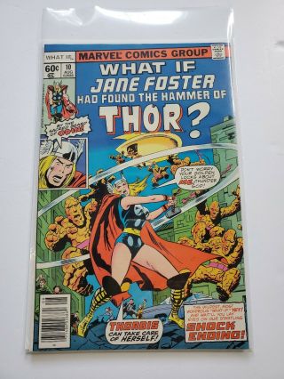 What If? 10 Marvel Comics 1978 Jane Foster Thor