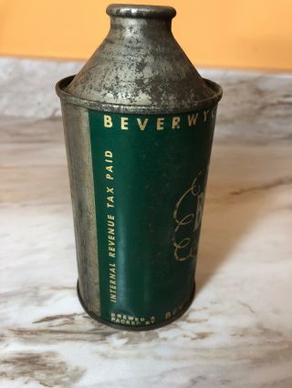 BEVERWYCK CONE TOP BEER CAN ALBANY,  YORK 3