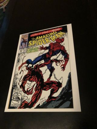 Spider - Man 360,  361,  362,  363,  cameo,  1st,  2nd,  3rd appearance Carnage 2