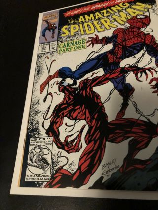 Spider - Man 360,  361,  362,  363,  cameo,  1st,  2nd,  3rd appearance Carnage 3