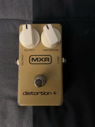 Mxr Distortion Plus Pedal Vintage