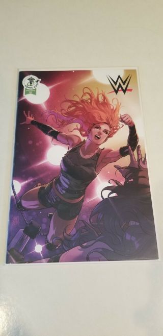 Boom Wwe Becky Lynch 2018 Eccc Exclusive Vendor Cover