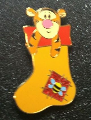 Disney Wdw Pin - Mickey’s Very Merry Christmas Party 2017 Stocking Tigger Le1500