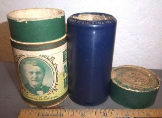 Edison Blue Amberol Record Wax Cylinder & Box,  Songs Of Other Days,  2885