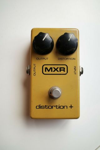 1981 Mxr Distortion Plus Pedal Vintage