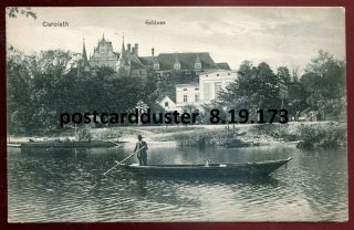 173 - Germany Carolath/ Poland Siedlisko 1911 Neusalz.  Castle On Oder River