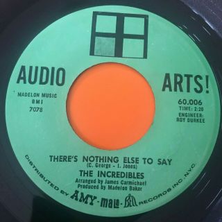 Northern Soul 45 The Incredibles - There 