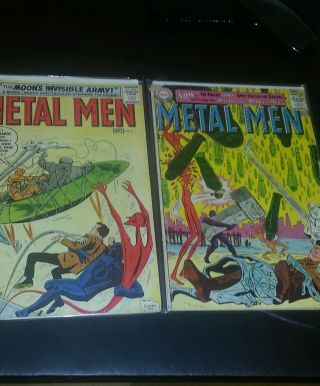Metal Men 1 & 3 1963 Dc Comics