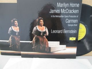 Dg 2709 043 - Bernstein Bizet Carmen Marilyn Horne/mccracken 3 - Lp Tas List Nm