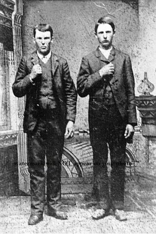1872 Rare Jesse James Frank James Photo Quantrill 