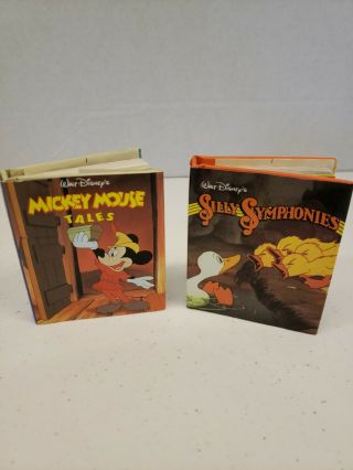 Walt Disney Mickey Mouse Tales & Silly Symphonies.  Miniature Edition.  1992.