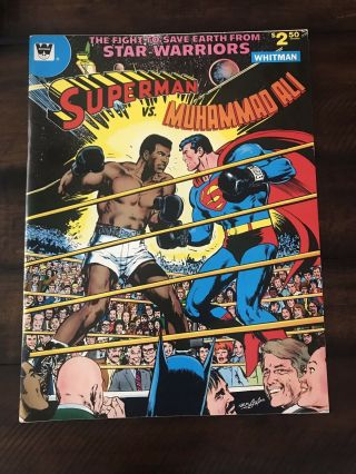 Superman Vs Muhammad Ali Whitman Comic Book - 1978 Vol.  7 C56