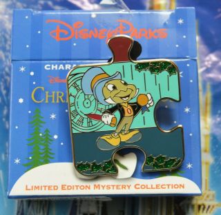 Disney ' s Christmas Carol Character Connection Trading Pin - Jiminy Cricket 3