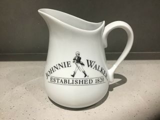 Johnnie Walker Scotch Whisky Pitcher Water Jug