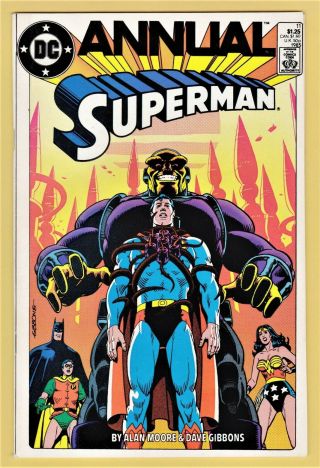 Superman Annual 11 Nm,  (9.  6) 1st App.  Of Black Mercy Classic Alan Moore Story