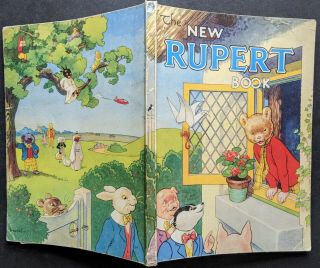 Rupert Annual 1946.  Not Price - Clipped.  Harrison & Sons Ltd.  Print