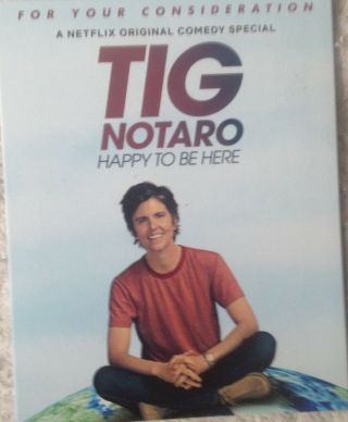 Tig Notaro Happy To Be Here 2018 Netflix Fyc Dvd Standup Comedy