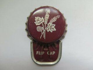 United States Flip Cap Rare Crown Seal Usa Beer Bottle Cap 1960s - 1970s