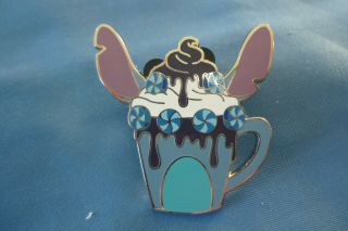 Hot Cocoa 2019 Disney Pin Stitch From Mystery Box Hard To Find Cute