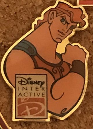 Hercules Interactive Pin Le 650 Ultra Rare Htf Hard To Find Disney