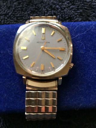 Bulova Accutron Vintage Men’s Watch,  Great Vintage 1972,  F30177