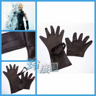 Cloud Strife Sephiroth Final Fantasy Cloud Black Gloved Glove Cos Prop