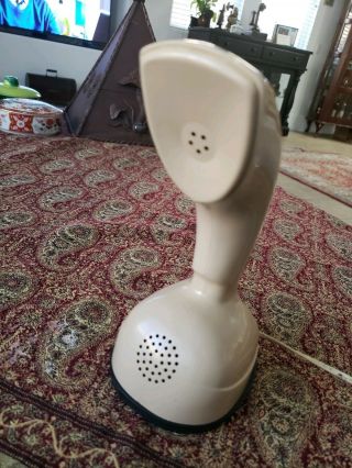 Old 70s Rotary Candlestick Phone Polish Telephone Collectable No Reserv