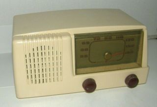 Vintage Ge General Electric 401 Tabletop Am Radio Repair Restoration