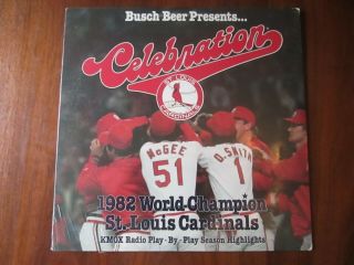 Busch Beer Presents St Louis Cardinals 1982 World Champions Lp Record