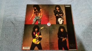 KISS Crazy Nights Japan LP with OBI and Inserts 2