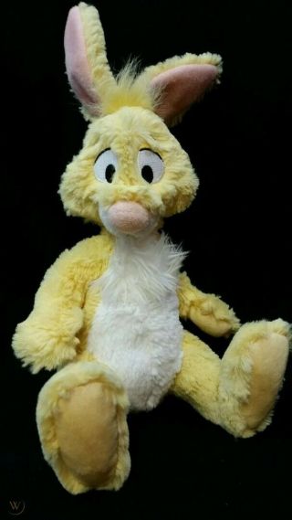 Rare Rabbit Vintage Disney Disneyland Plush Beanie Bean Bag Doll Winnie The Pooh