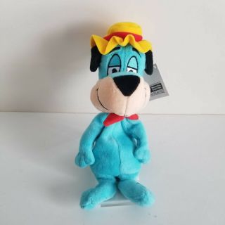 Warner Bros Studio 1998 Huckleberry Hound Dog Plush Bean Bag 8 " Hanna Barbera