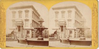 Fords Opera House Stereoview Card - E.  Totherick