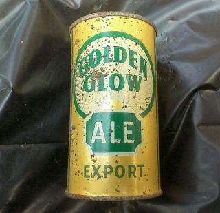 Golden Glow Export Ale Flat Top Beer Can O\i