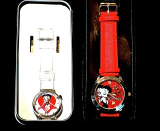 " Betty Boop " Womens Wrist Watches (choose From 2 Styles)