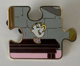 Disney - Character Connection Puzzle Beauty & The Beast - Chip Le900 Pin