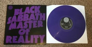 Black Sabbath Master Of Reality Hmv Ltd Editon
