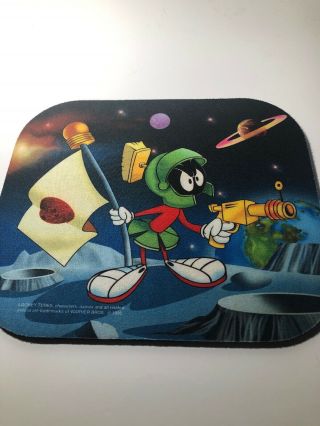 1995 Warner Brothers Looney Tunes Marvin The Martian Mouse Pad