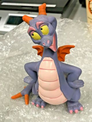 Walt Disney World Epcot Purple Dragon " Figment " 5 " Ceramic Figure Korea 1982