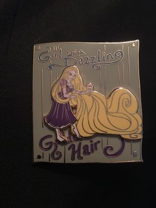 Disney Dsf Dssh Circus Poster Pin Tangled Rapunzel Le 300 No Card