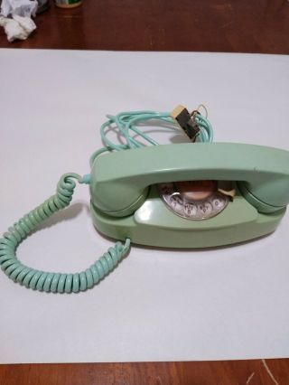 Vintage Western Electric Princess Rotary Dial Aqua Phone
