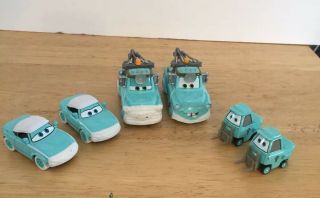 Disney Pixar Cars Rescue Squad (2) Doctors (2) Nurses (2) Crew Loose