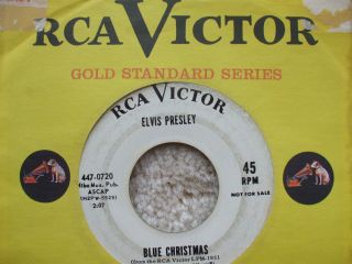 Elvis Presley - Wooden Heart / Blue Christmas Usa Demo / Promo,  Gss Sleeve
