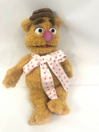 Fozzie Bear Disney Store Exclusive Muppets Plush Stuffed Animal Toy