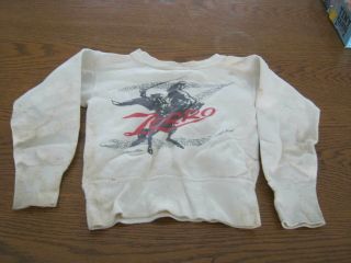 Vintage Walt Disney Productions Zorro Child Sweatshirt