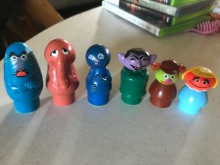 Vintage Fisher Price Sesame Street Characters