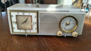 1954 Philco Multi - Wave Model B714x - Clock Tube Radio Repair