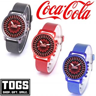 Coca Cola Retro Bottle Watch Coke Bottle Spiral Vintage Quartz Unisex Wristwatch