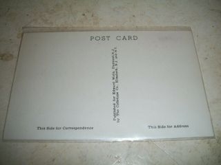 Vintage Ca 1930 Postcard County Trust Co Bank Solomons Md maryland 2