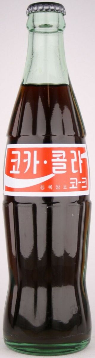 South Korea 1986 Coca - Cola Acl Bottle 355 Ml